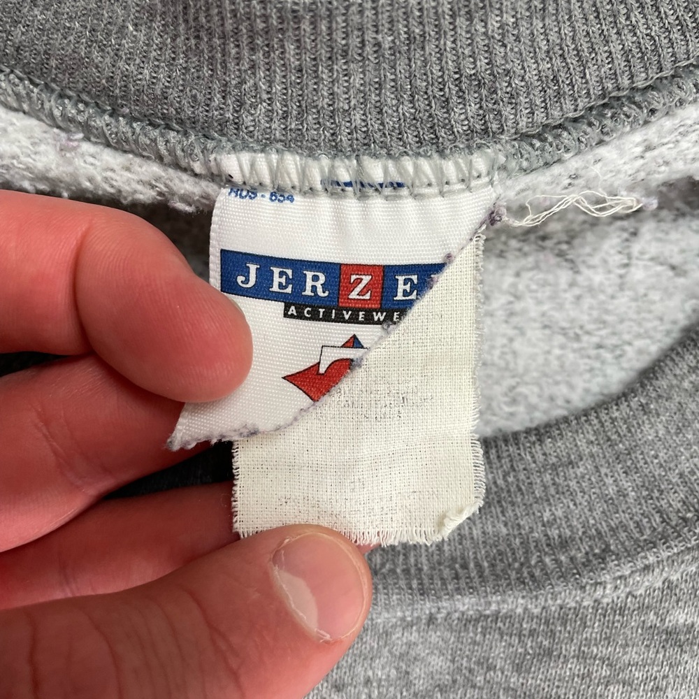 Vintage Football Hardcore Sports Athlete Crewneck Sweatshirt - Picture 9 of 13